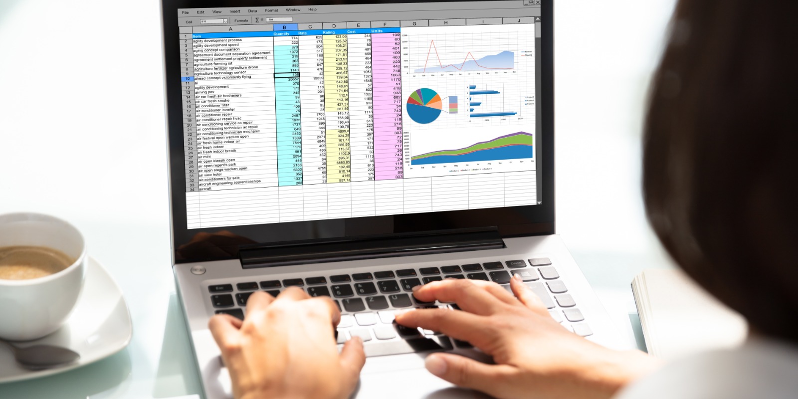 “Zoho Books accounting dashboard replacing multiple spreadsheets with one automated view.”