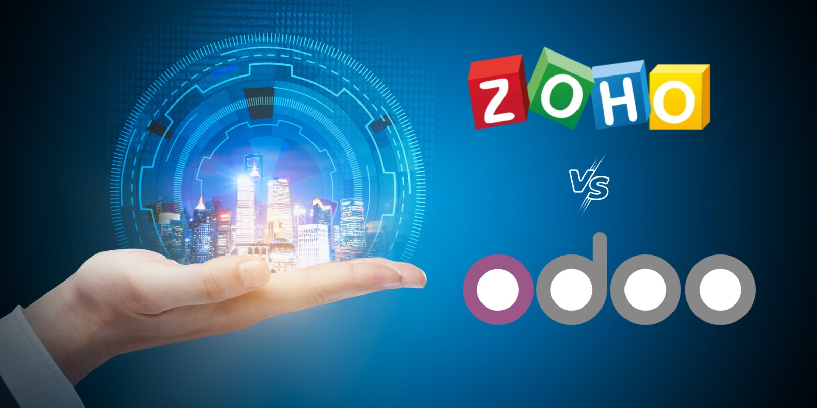 “Zoho and Odoo dashboards showing automation and analytics tools helping SMEs stay agile and future-ready.”