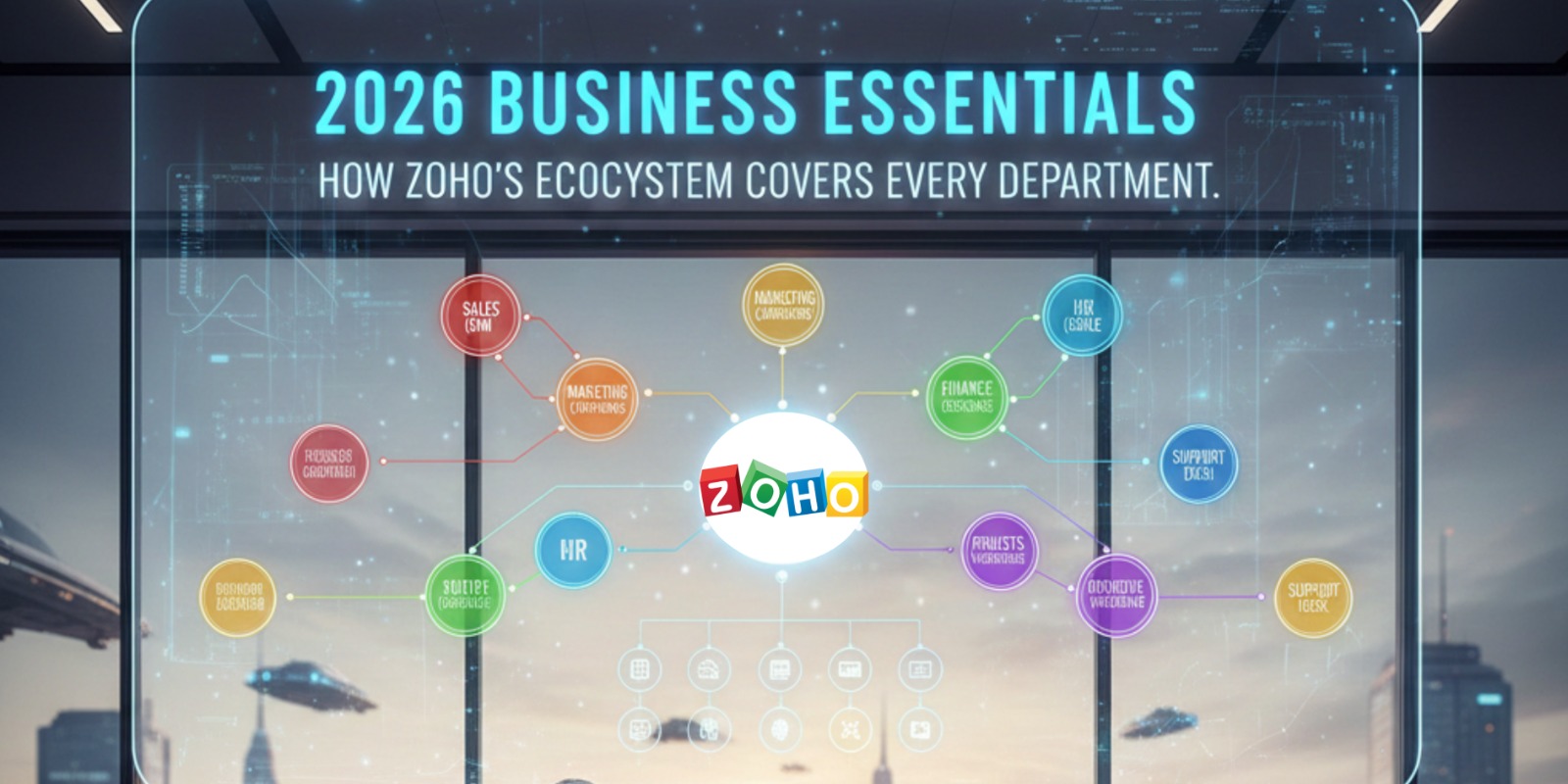 Zoho CRM dashboard displaying customer and sales pipeline data