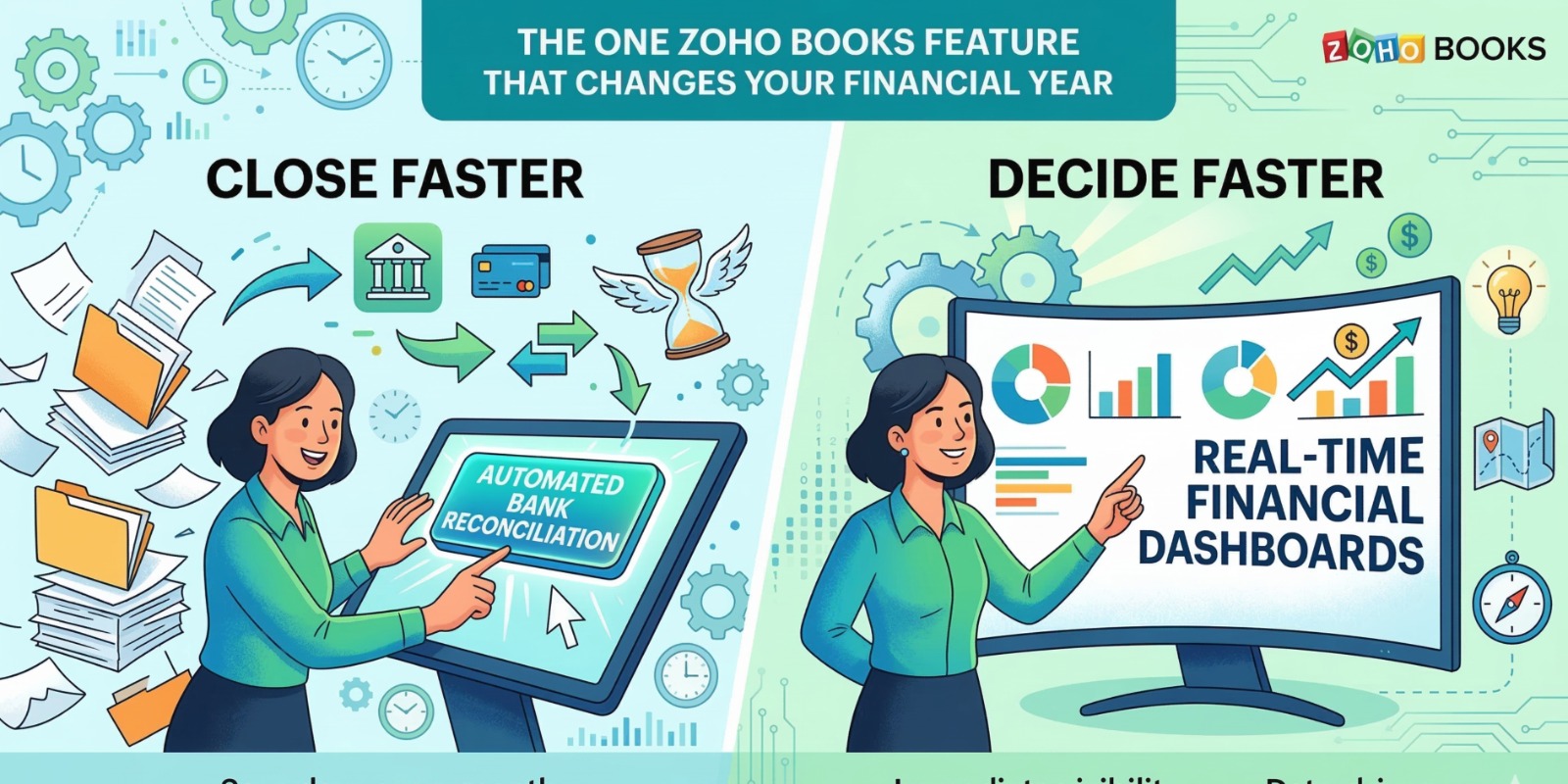 Close Faster, Decide Faster: The One Zoho Books Feature That Changes Your Financial Year