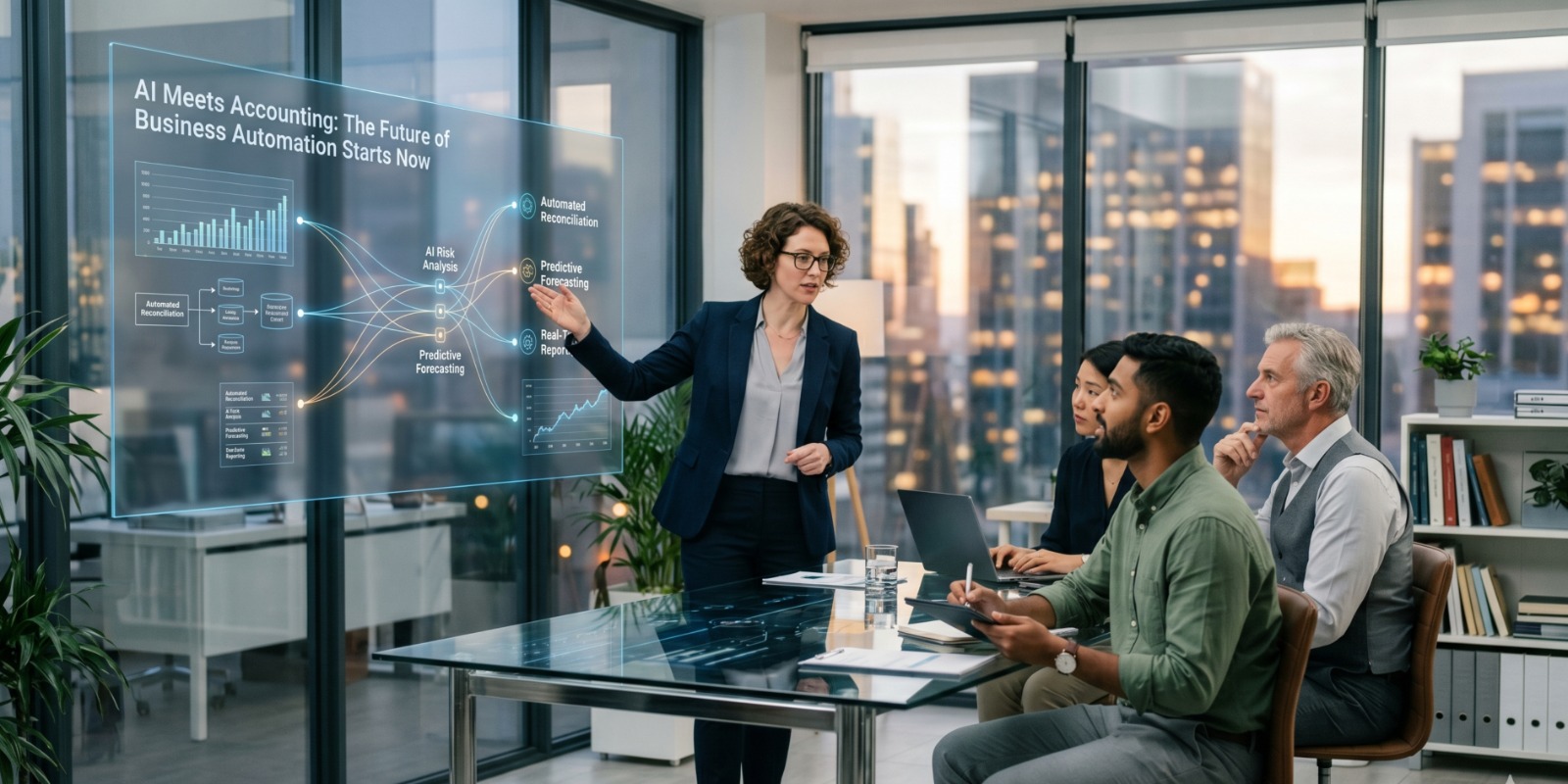 AI-powered accounting dashboard in Odoo ERP showing real-time financial insights, automated invoicing, and integrated business operations for modern enterprises.